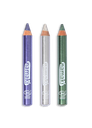 Kit 3 crayons de maquillage pailletés  clair de lune "Nuit"