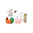 Rubans à tisser, Animaux de la ferme