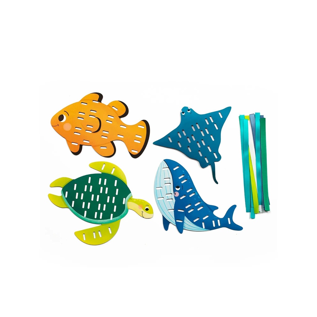 Rubans à tisser, Animaux marins