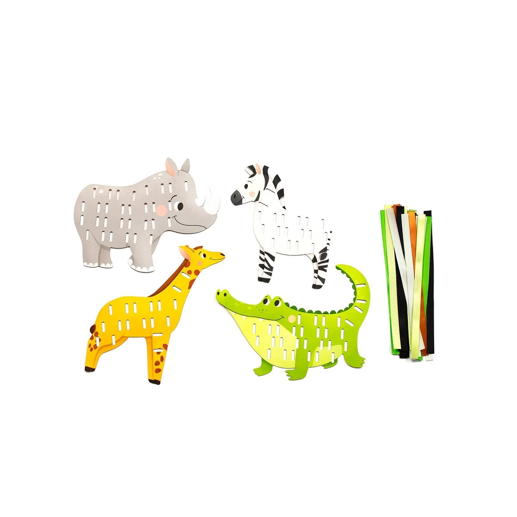 Rubans à tisser, Animaux sauvages