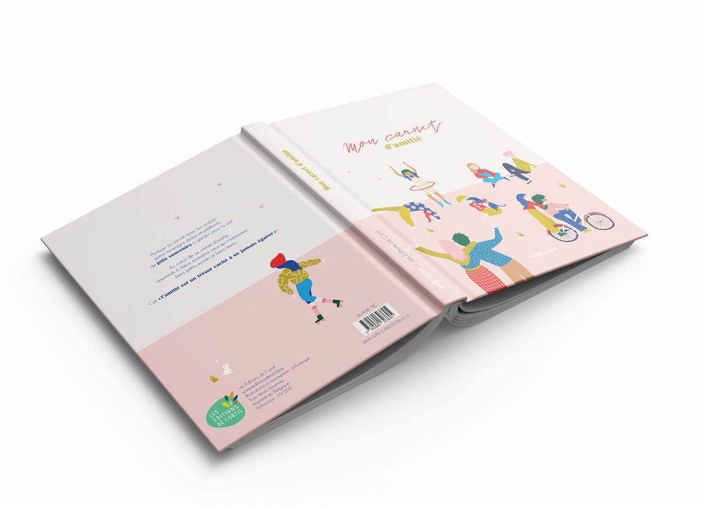 LIV 002 Carnet d'amitié Artlequin