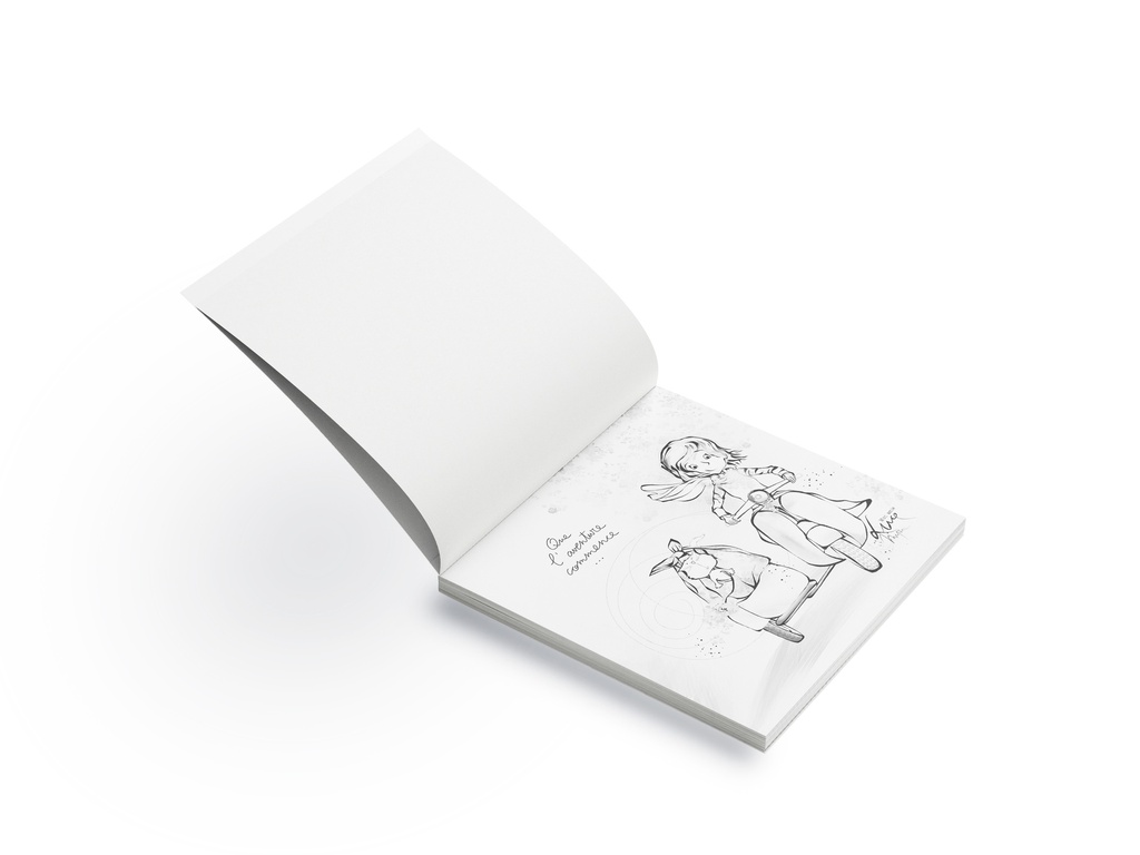 COL 002 Livre à colorier 2 - Mon Amie Luce