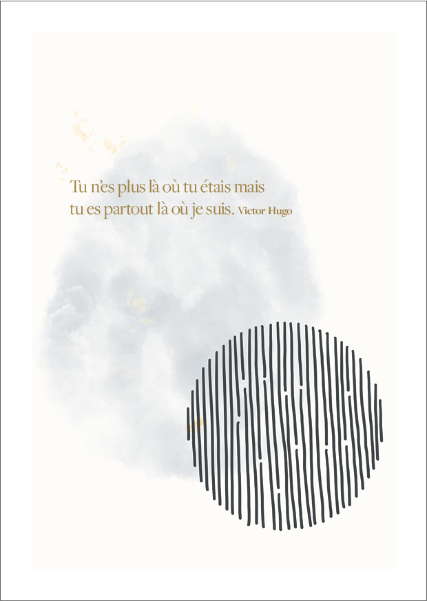 Pack condoléance "coffret de 12 cartes"