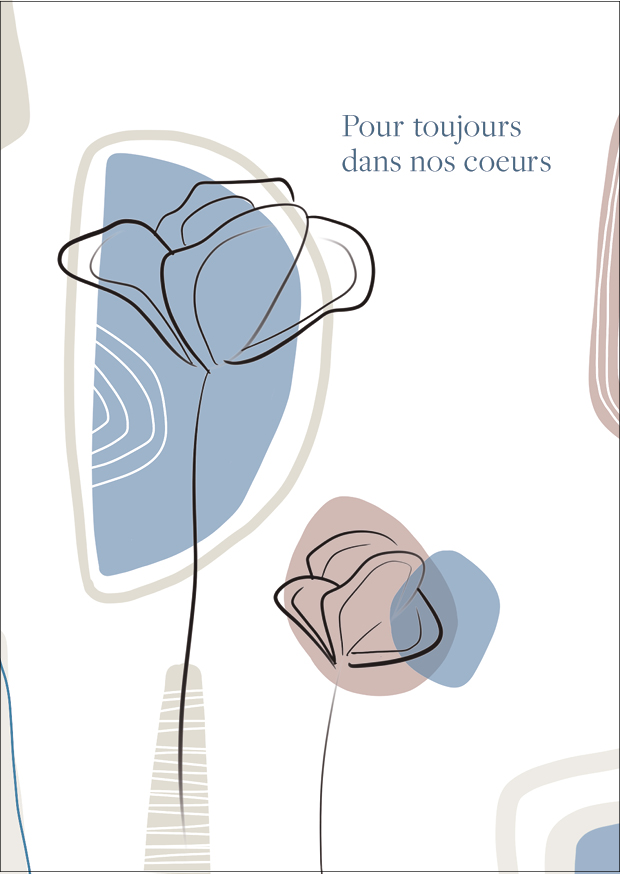 Pack condoléance "coffret de 12 cartes"