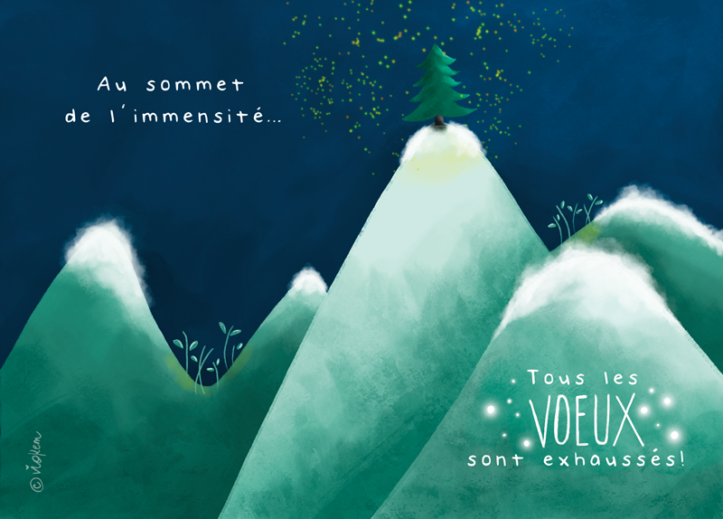 Pack Noël "coffret de 10 cartes"