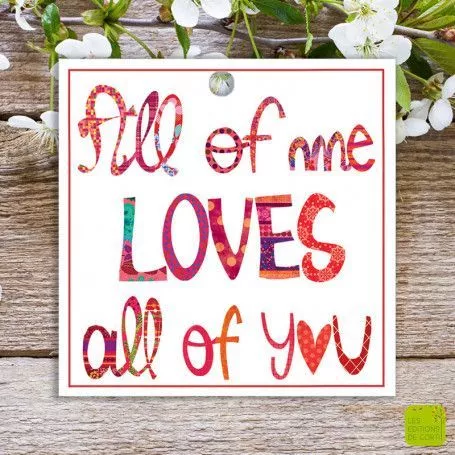 MC 462 - Carte cadeau "All of me"