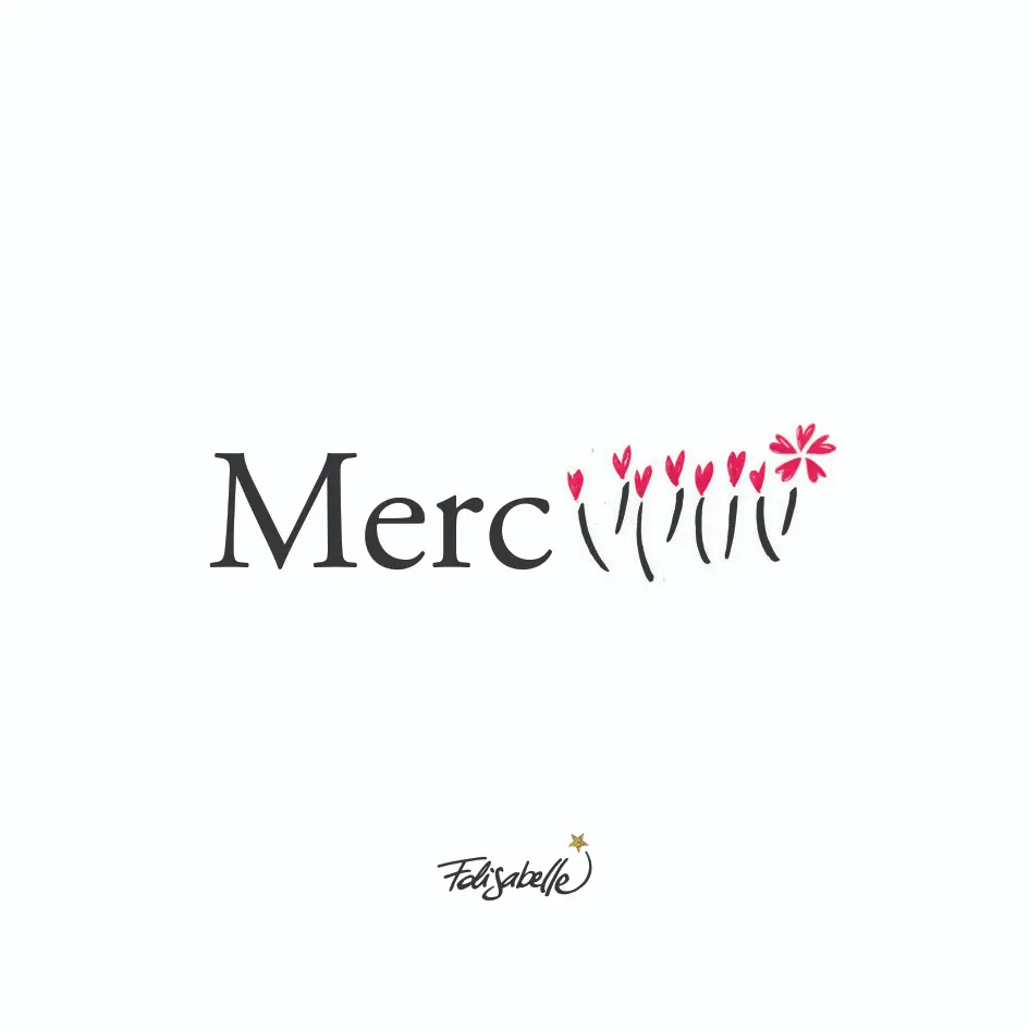 MC 691 - Carte cadeau "Merciiiiii"