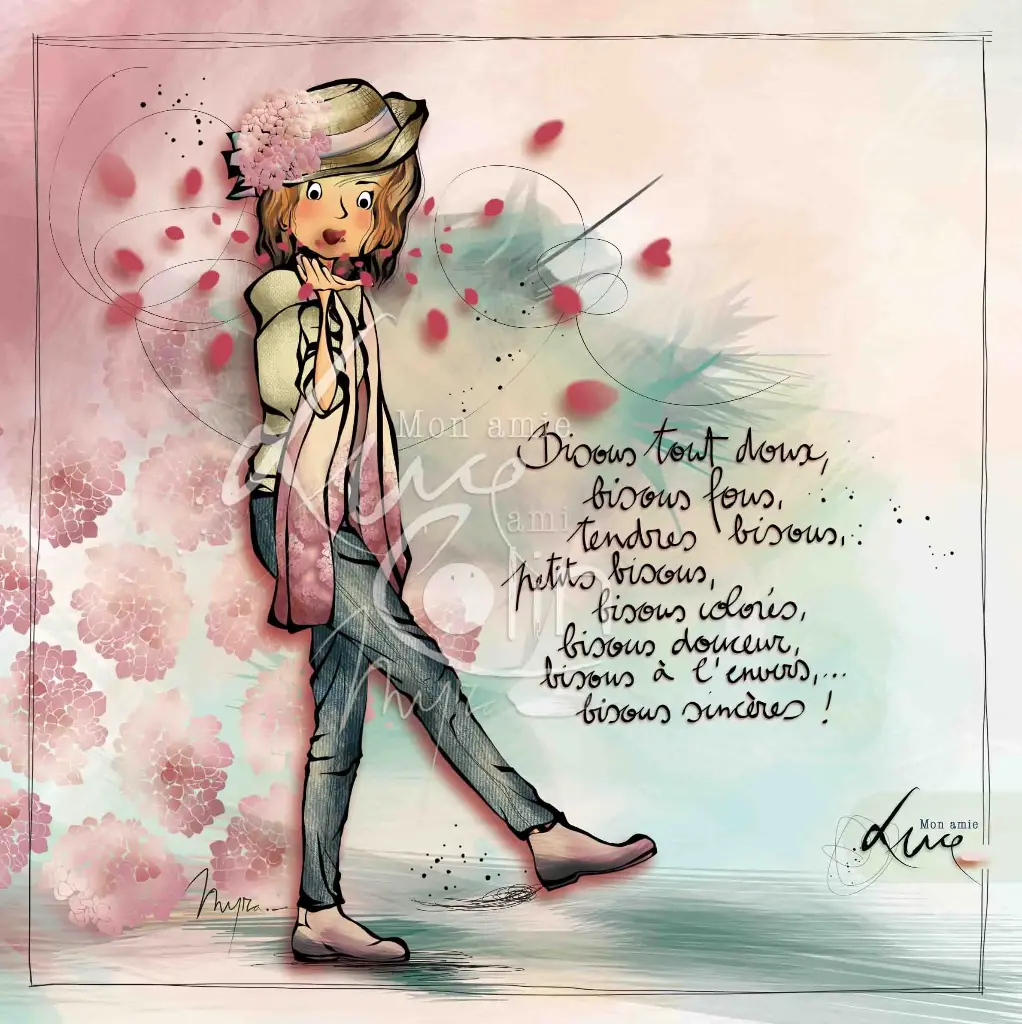 Bisous tout doux… Mon Amie Luce