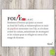 CS 747 - Carte postale "Folie"