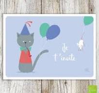 CS 757 - Carte d'invitation "Je t'invite"