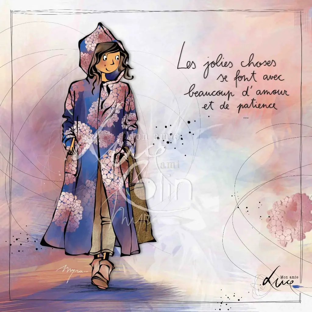 CS 970 - Carte Mon Amie Luce " Les jolies choses"