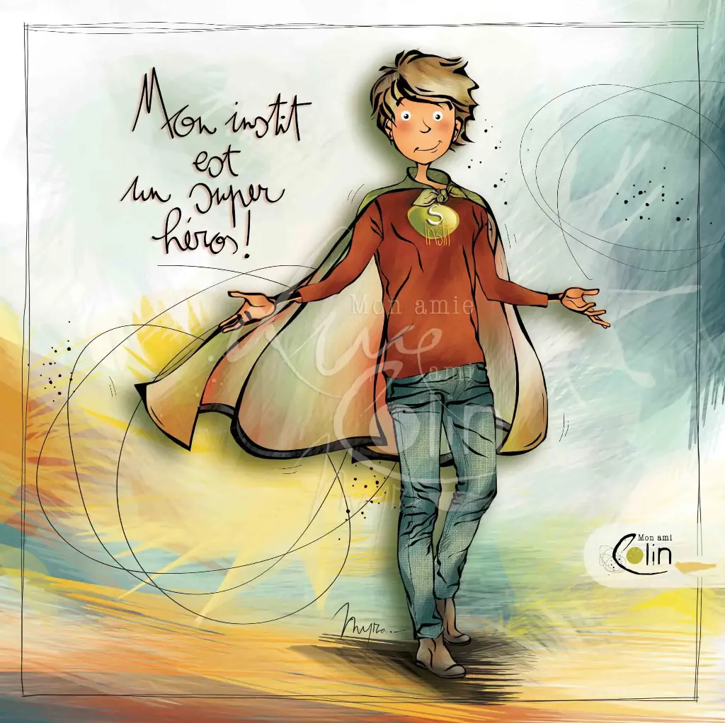  Mon instit est un super héros Mon Amie Luce