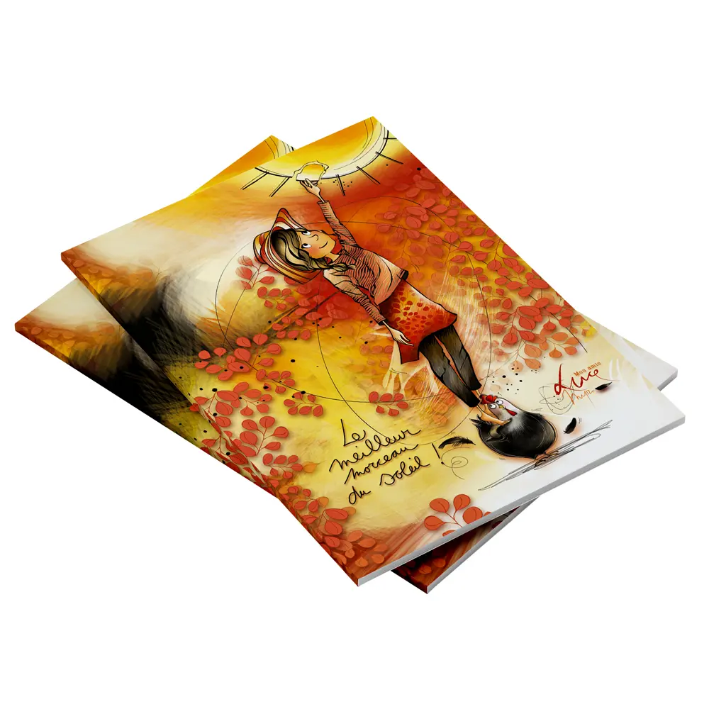 CAR 879 - Carnet A6 Mon Amie Luce "Le meilleur morceau de soleil"