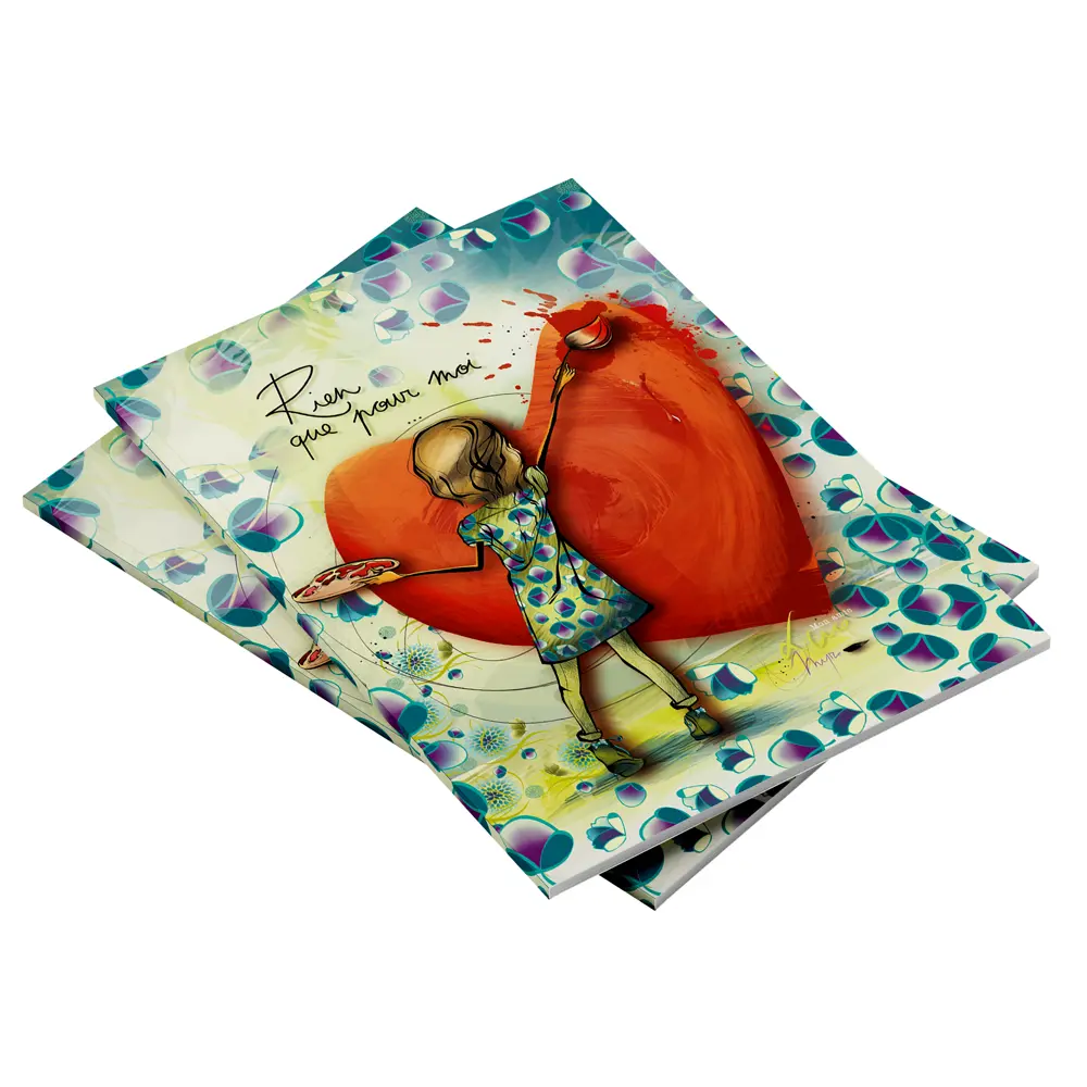 Carnet 10x15 Mon Amie Luce "Rien que pour moi"