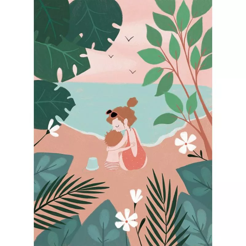 CS 987 Alice de Page Collection Floral "Plage"