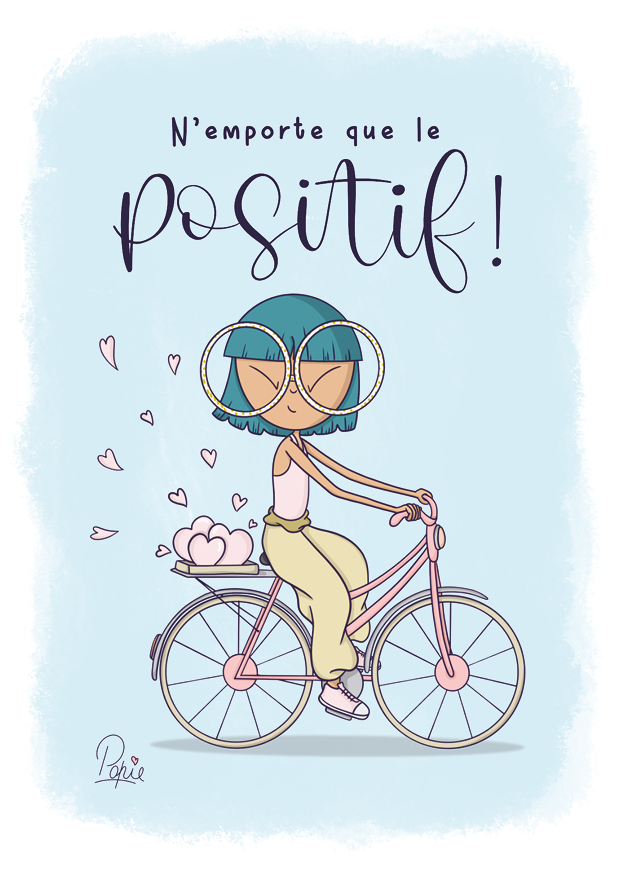 Popie "N'emporte que le positif"