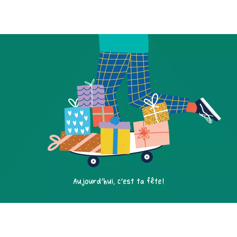 Artlequin "Aujourd'hui, c'est ta fête"