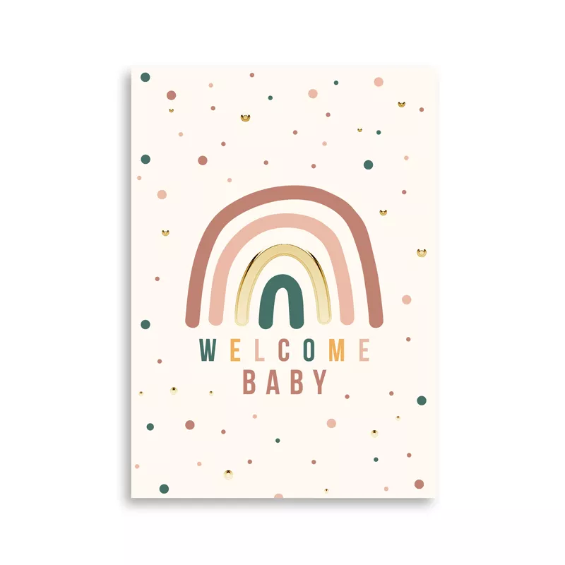 Anthony Nurra "Welcome baby" arc-en-ciel
