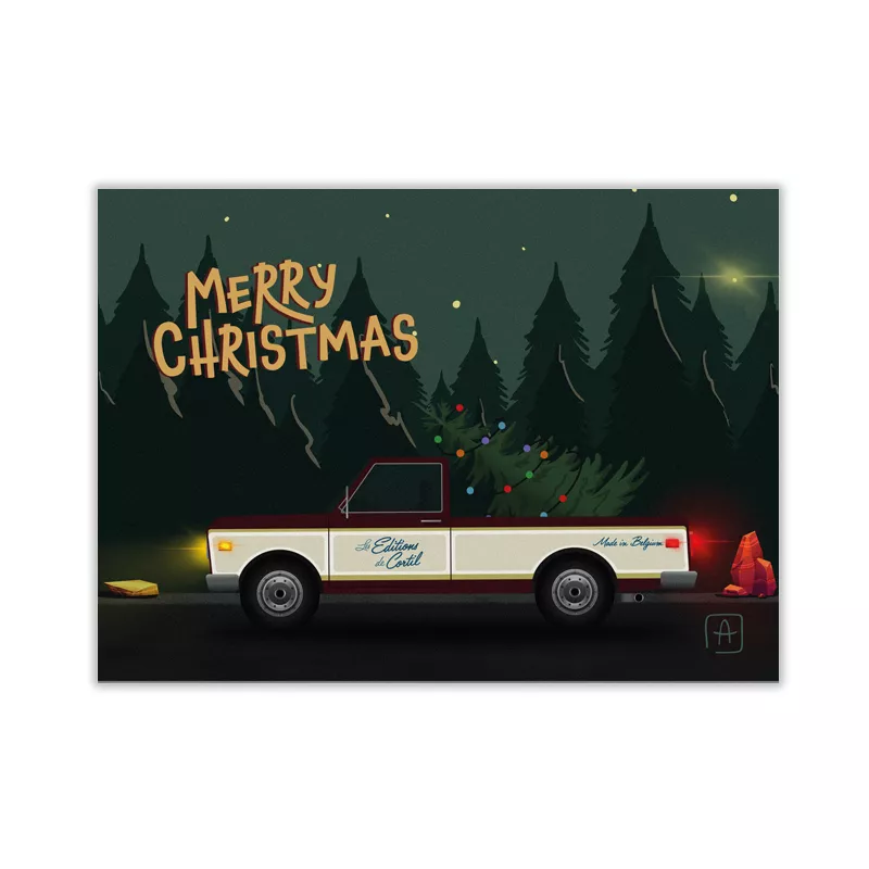 CS 1145 Anthony Nurra Carte de Noël  "Pick Up"