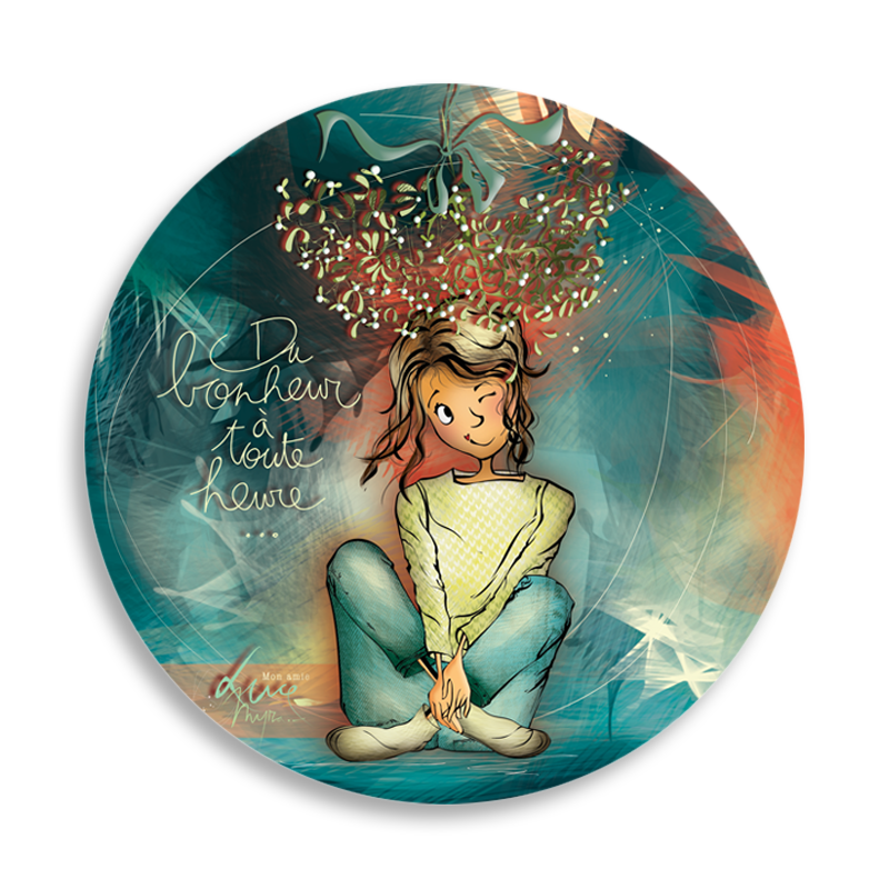 Myra Vienne boule "Du bonheur à toute heure"