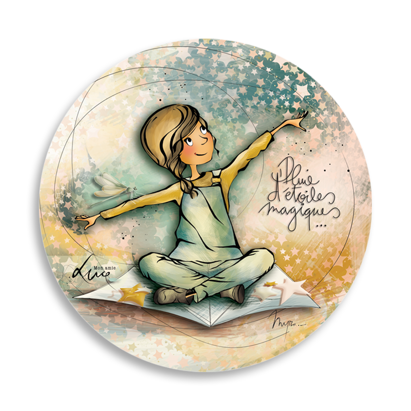 Myra Vienne boule "Pluie d'étoile magiques"