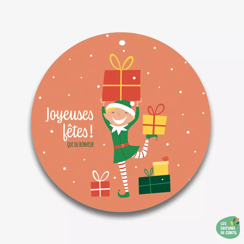 CR 001 Alice de Page boule "Joyeuses fêtes"