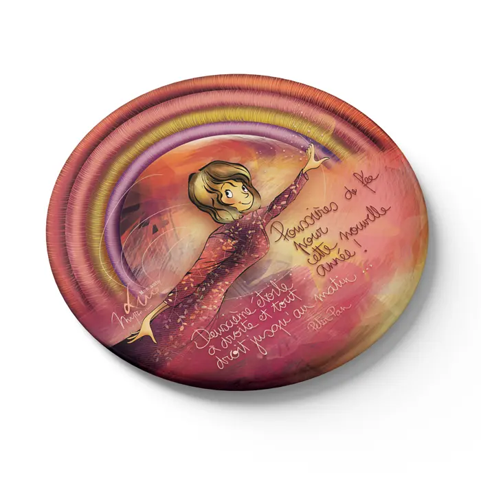 Mon Amie Luce magnet "Poussières de fée"