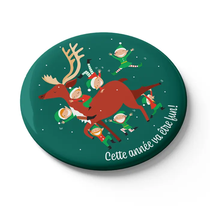 MGN 021 Alice magnet "Cette année va être fun"