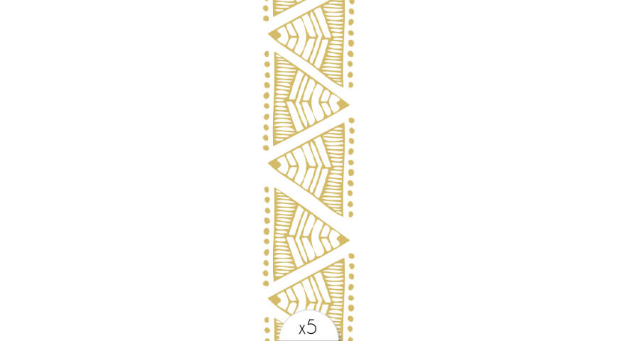 Tattoo Golden ethnic bracelet II