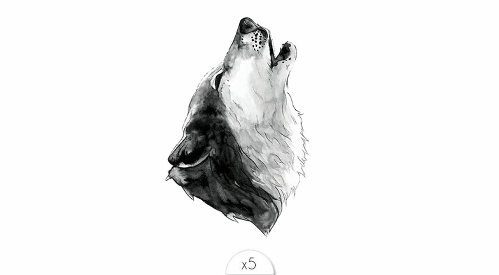 Tattoo Loup