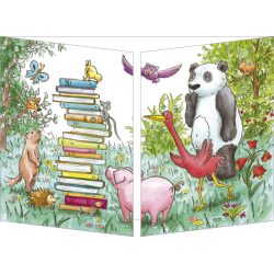 CT 341 Carte Cache-Cache "Lecture dans la nature"