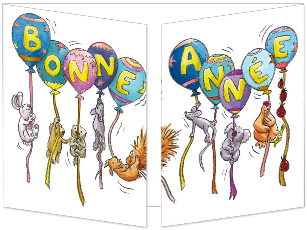 CT 155 Carte Cache-Cache "Les ballons"