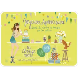 C 001 Carte Rendez-vous "Ne change rien"