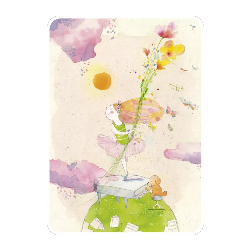 C 097 Carte Rendez-vous F. Quatraro "La danseuse"