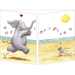 Carte Cache-Cache "Le ballet"