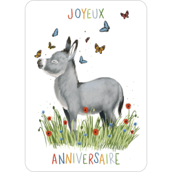 Carte Rendez-vous R. Hilyer "Ane-iversaire"