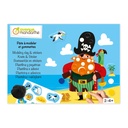 Boîte créative, Pâte à modeler et gommettes, Pirates