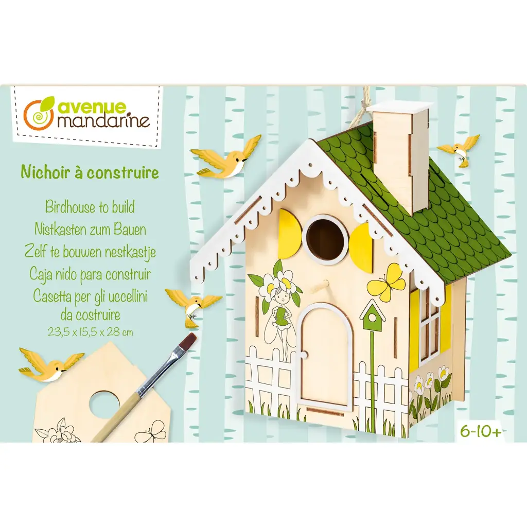 Boîte créative nichoir a construire 