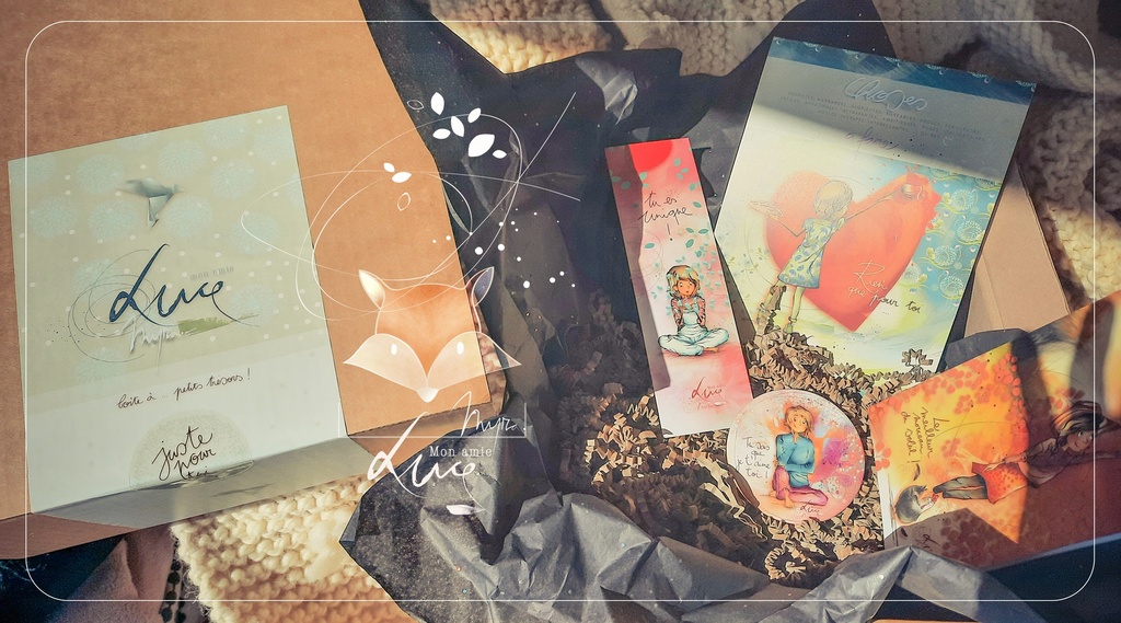 Pack carnet "Mon Amie Luce"