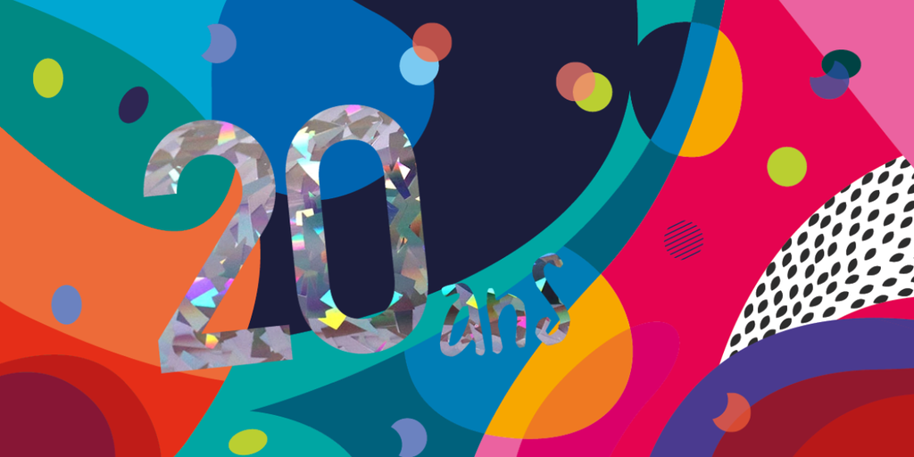 CD 026 - Carte anniversaire 20 ans 