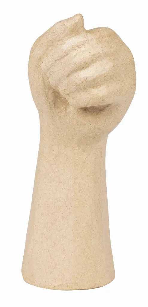 Vase main femme 8x7x21cm 