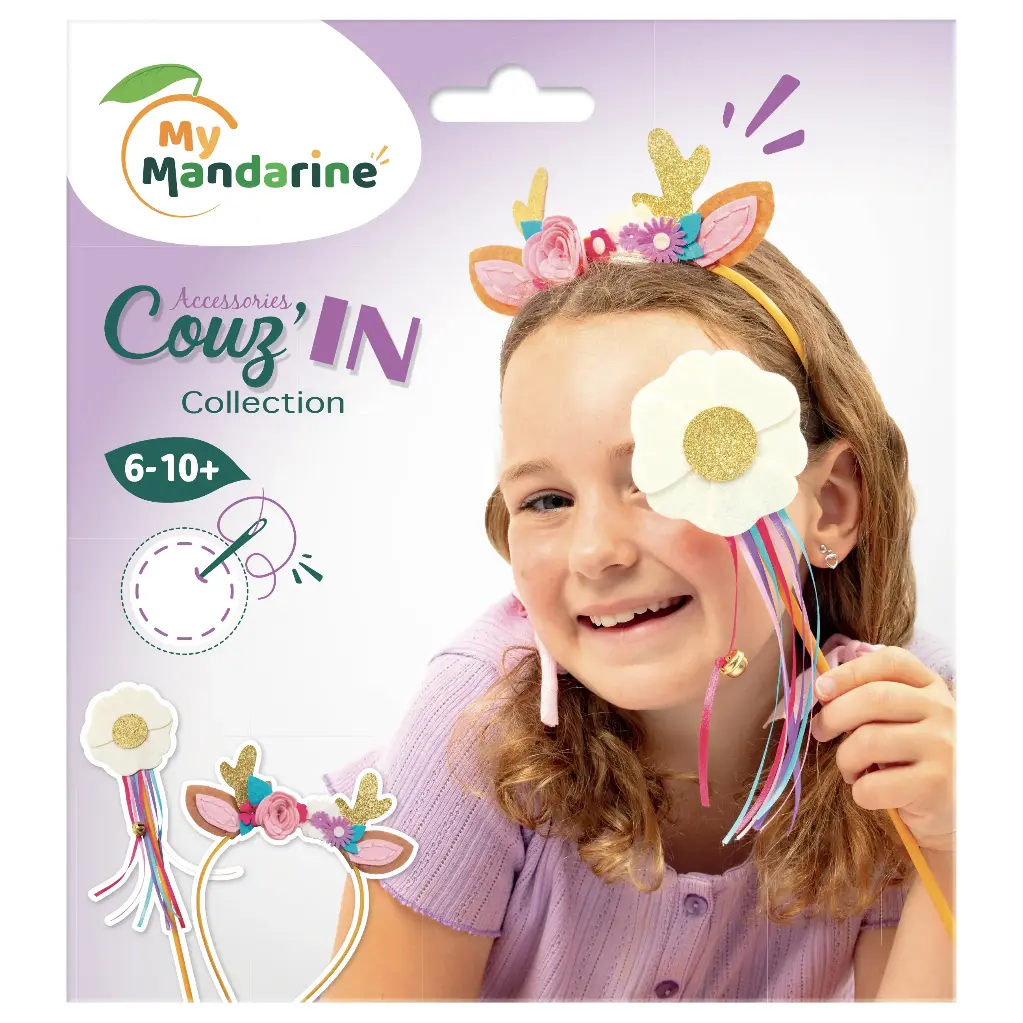 Kit déguisement à coudre, Cerf