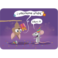 C 216 Carte Rendez-Vous R. Tornior "Un anniversaire renversant"
