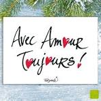 CS 717 - Carte postale "Avec amour"