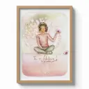 PO 003 - Poster Mon Amie Luce - Édition limitée 30 x 40 cm " Tu es fabuleuse ne l'oublie pas "