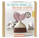 Ma bulle créative - mini kit vase + feuilles 