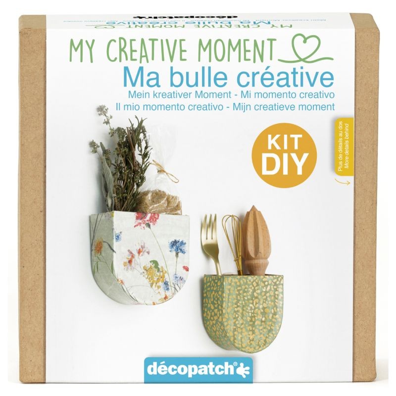 Ma bulle créative - mini kit paniers à suspendre 