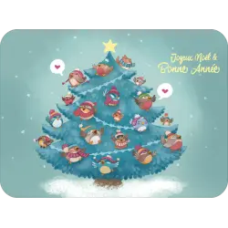 CA 619 Carte C. Chaussy "Boules de plumes"