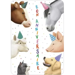 C 154 Carte Rendez-vous R Hilyer "Un anniversaire au poil"