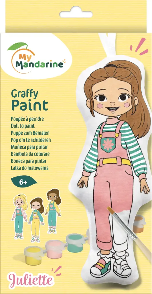 Poupée à peindre, Juliette 22cm
